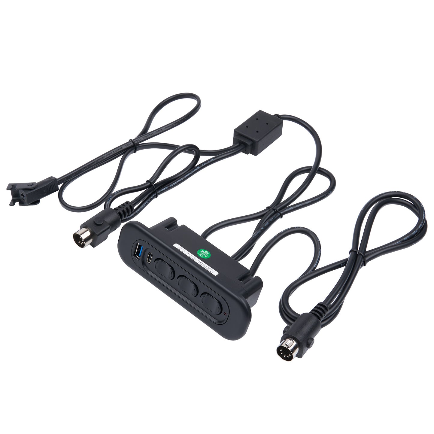 DL-SK-173-01 Six Button Switch for Recliner with Type C & Type A Charging Ports 31496