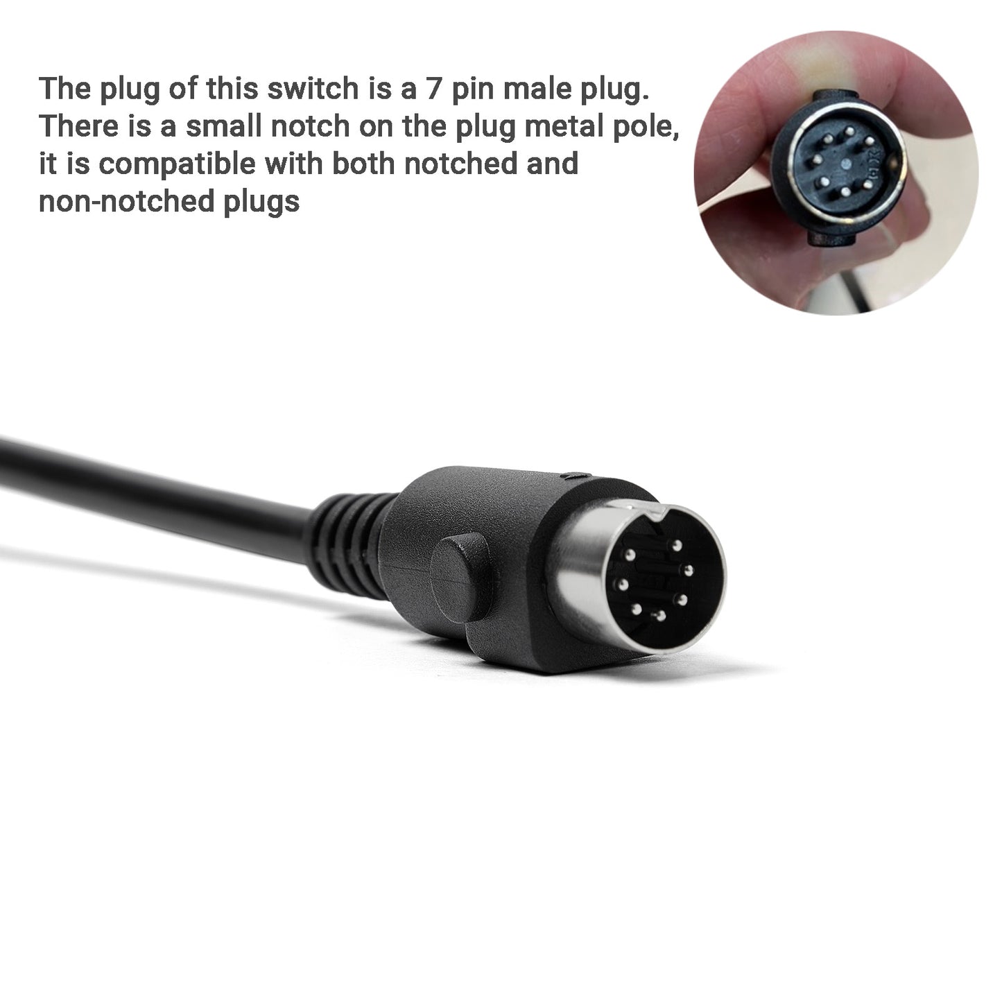 6 Button 7 Pin Recliner Remote Controller Replaces the HHC HSW306 Control Wands