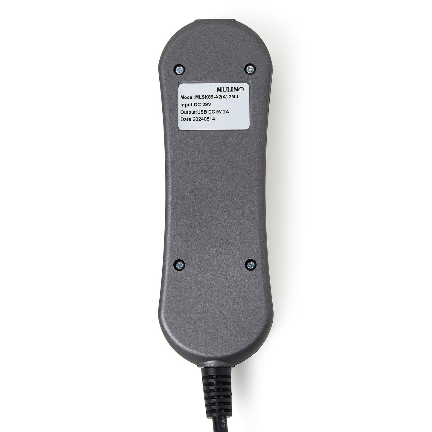 MLSK89-A2 6 Button 5 Pin Remote Controller for Recliner w/USB Charging Port & Backlit
