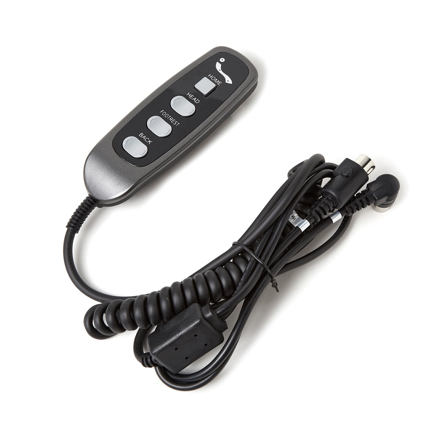 KDH130-002 Seven Button Dual 5 Pin Plugs Hand Controller for Lift Chair Recliner