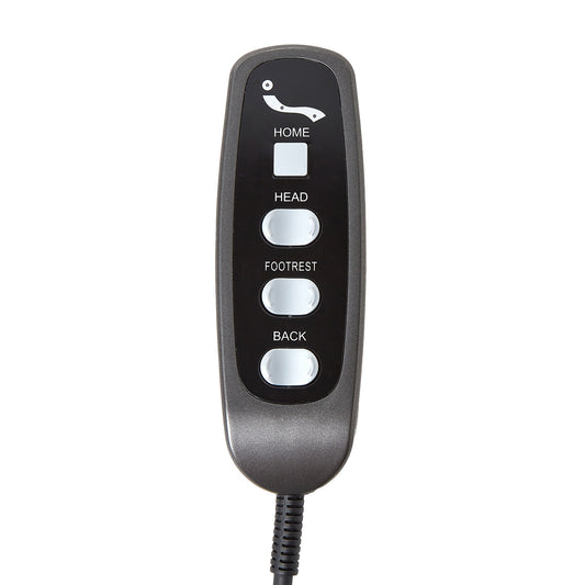KDH130-002 Seven Button Dual 5 Pin Plugs Hand Controller for Lift Chair Recliner