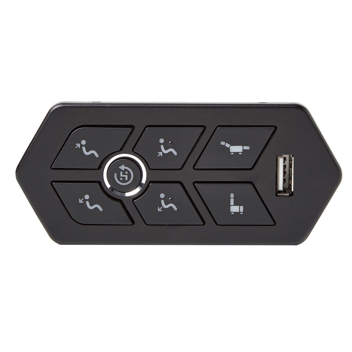 eMoMo TRCLB 7 Button Control Switch with 4 Plugs & USB