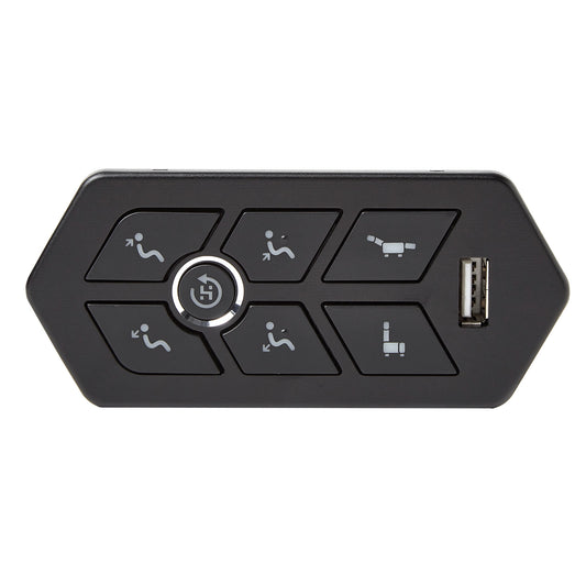 eMoMo TRCLB 7 Button Control Switch with 4 Plugs & USB