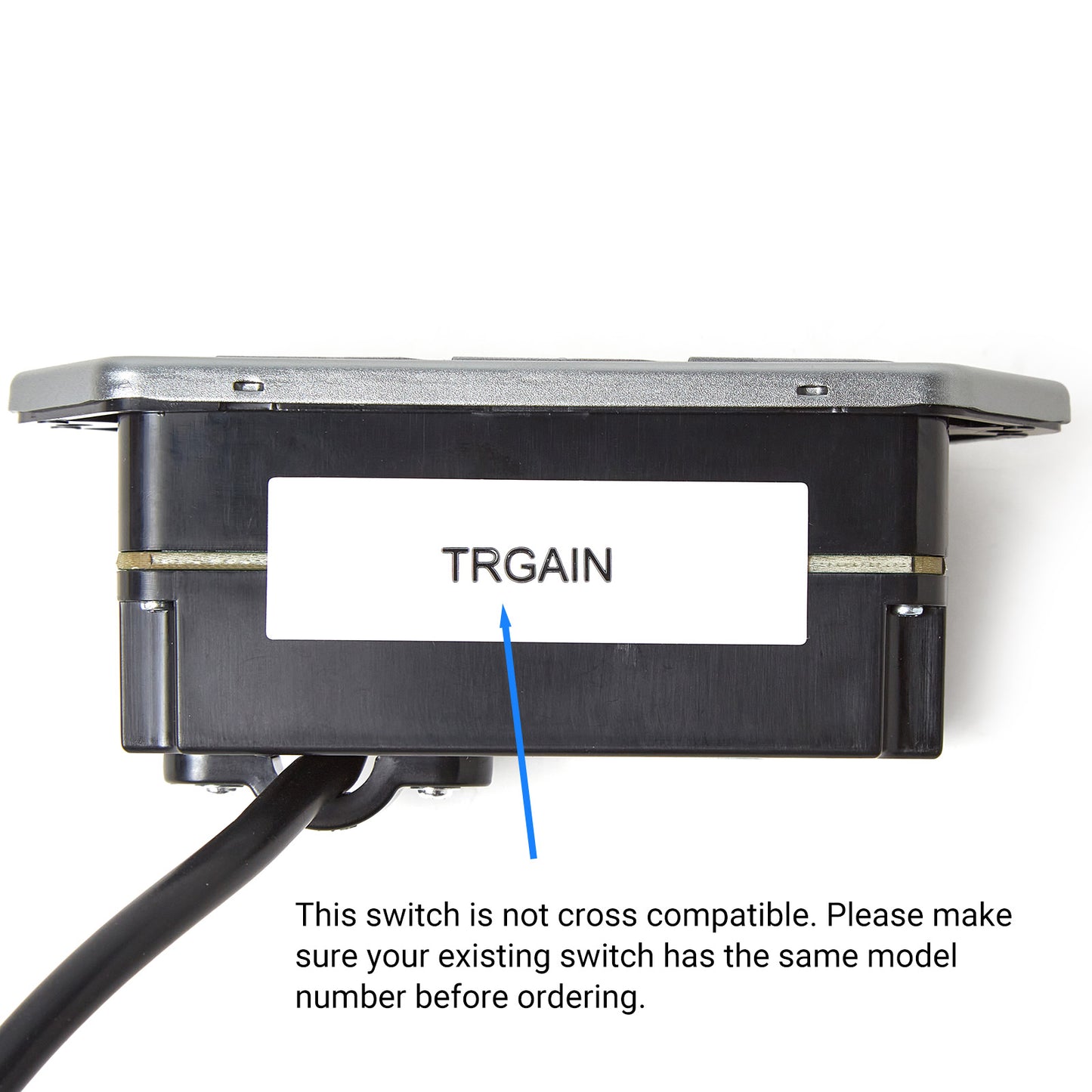 eMoMo TRGAIN 7-Button Control Switch with 5 Pin Plug & USB