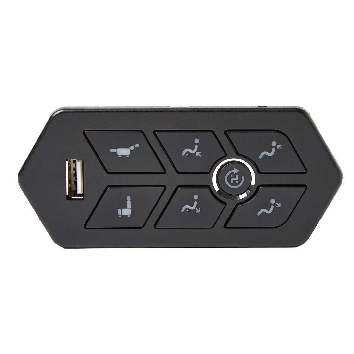 eMoMo TR2CLBN 7 Button Control Switch with 4 Plugs & USB