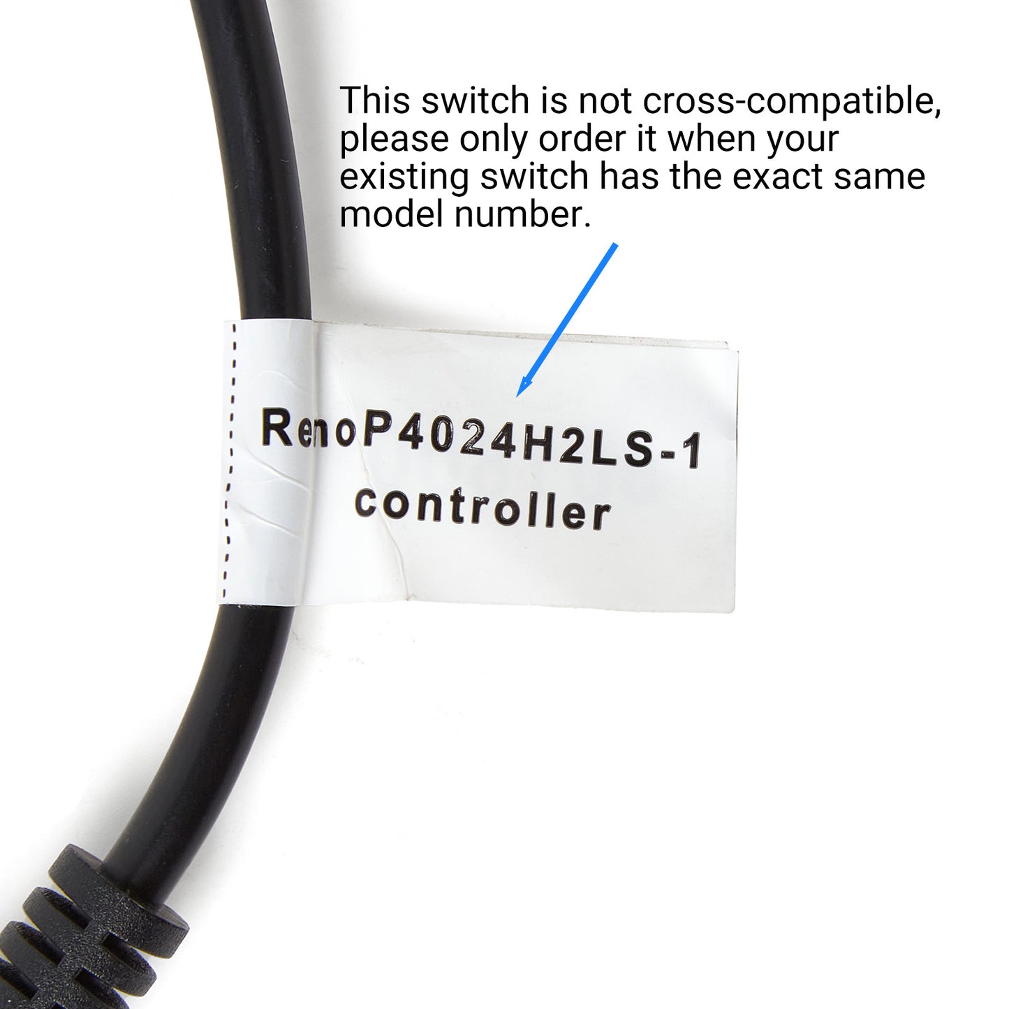 eMoMo REMOP4024H2LS-1 3-Button Control Switch with 5 Pin Plug & USB