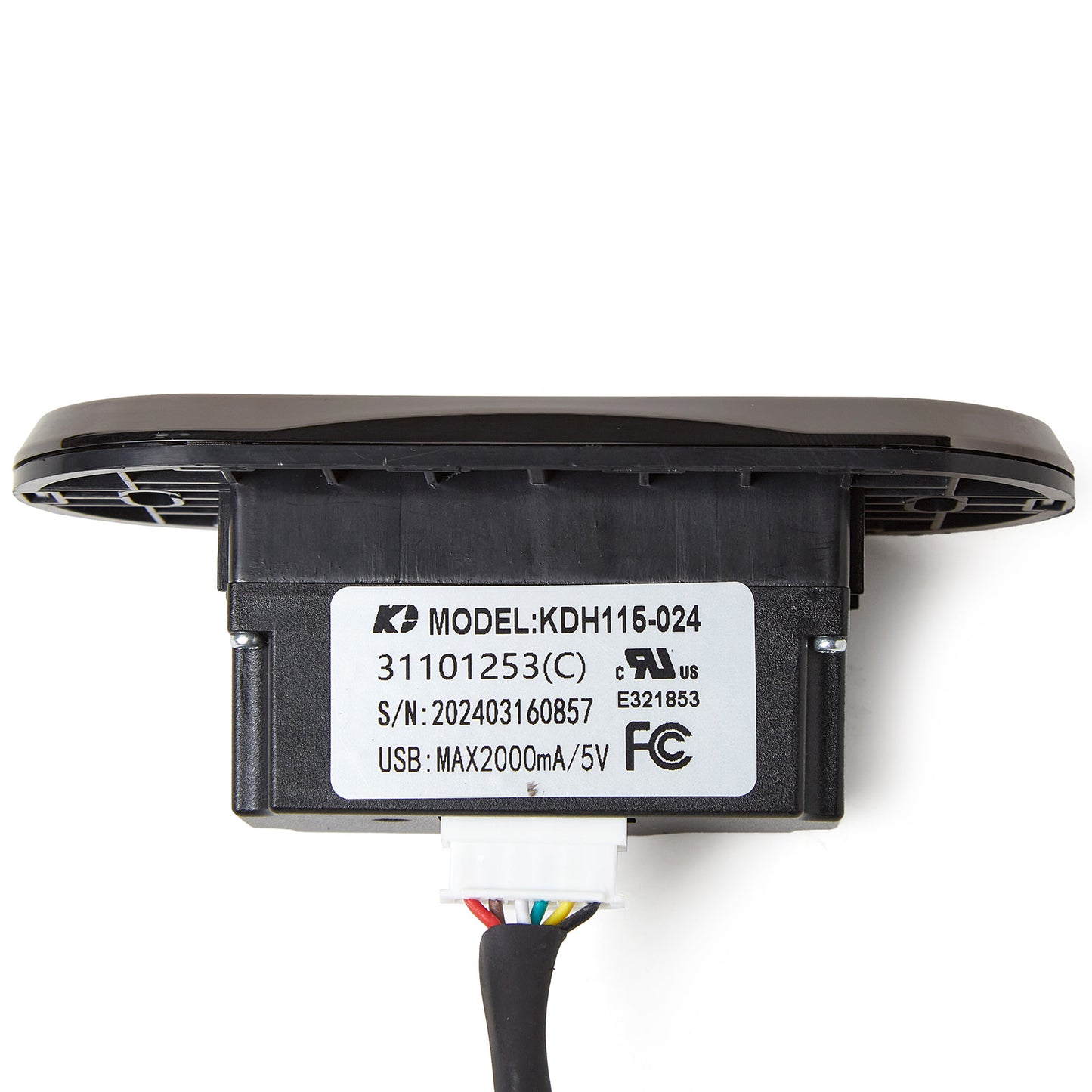 KDH115-024 Four Button Five Pin Switch for Recliner with USB