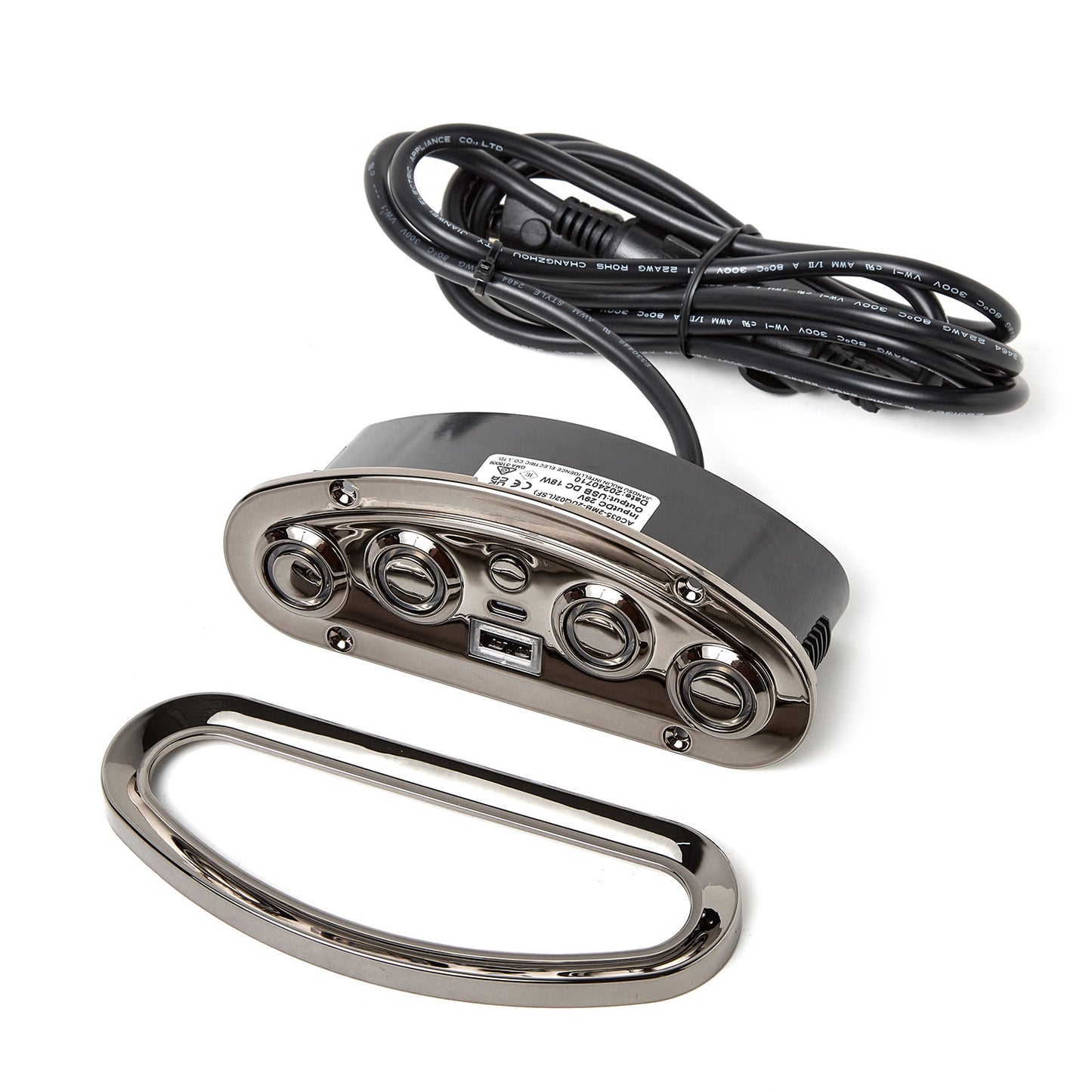 Mulin AC035-2MB-2UQ02(LSF) 5 Button 5 Pin Switch with USB for Recliner or Lift Chair