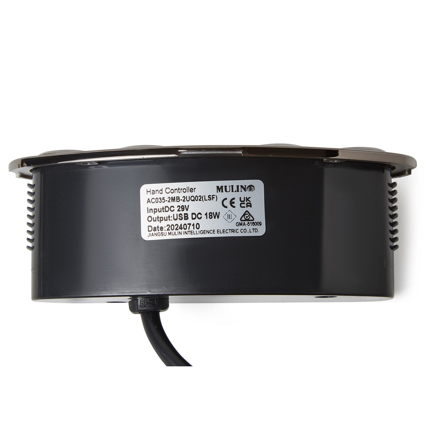 Mulin AC035-2MB-2UQ02(LSF) 5 Button 5 Pin Switch with USB for Recliner or Lift Chair