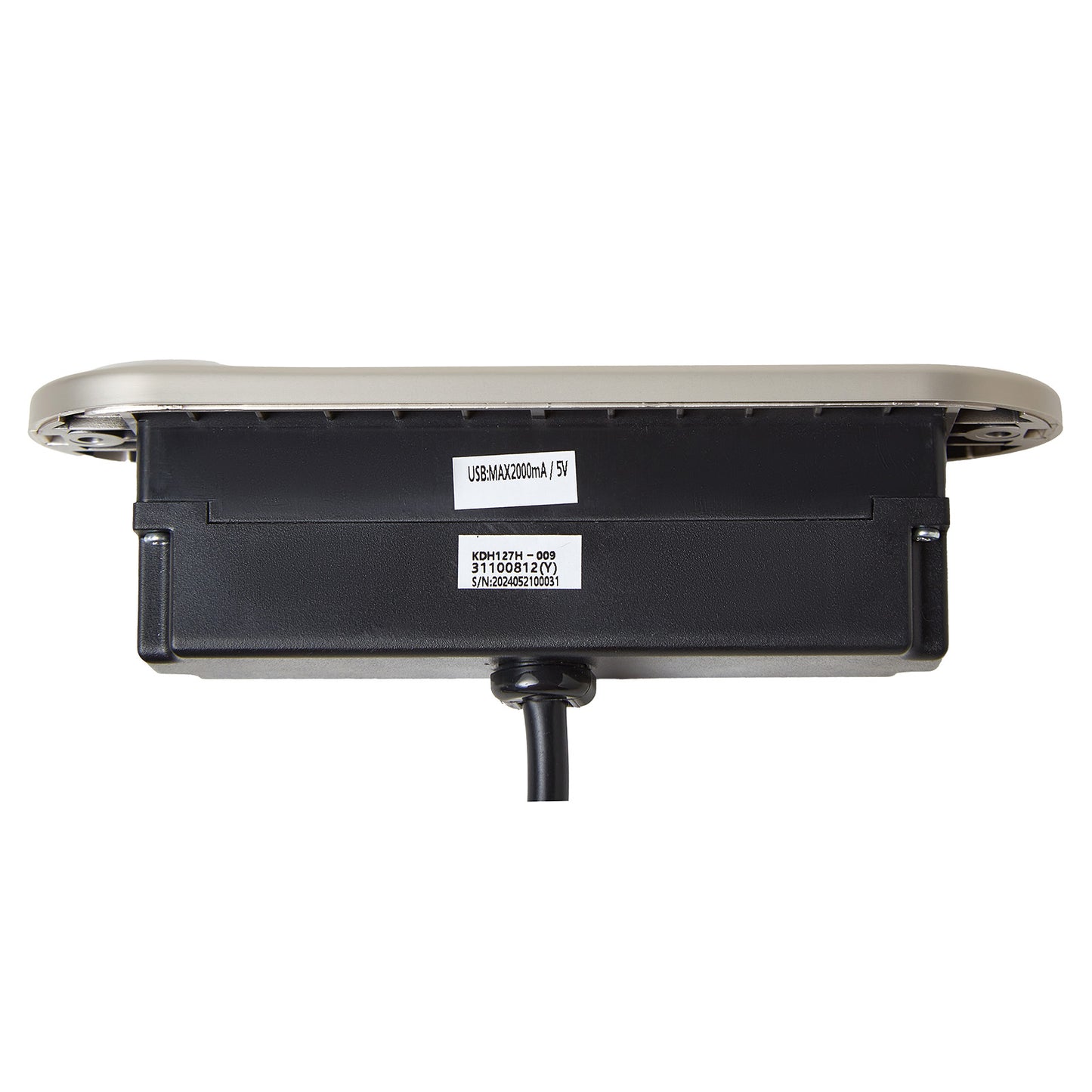 KDH127H-009 Switch for Recliner 5 Button 5 Pin with 2 Plugs & USB