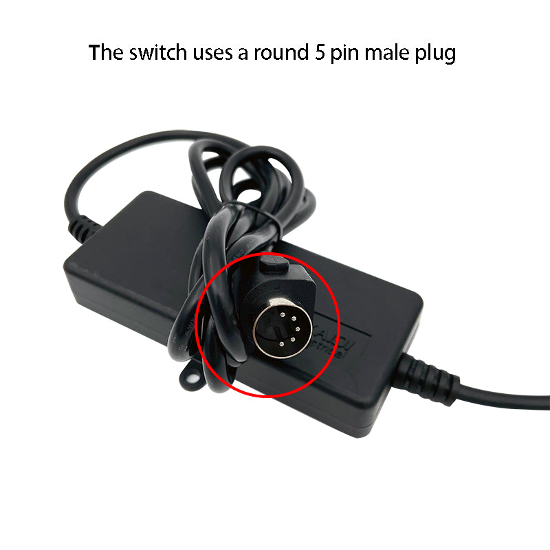 KDH120-007 4 Button Switch for Power Recliner or Lift Chair with USB Port and 5 Pin Plugs