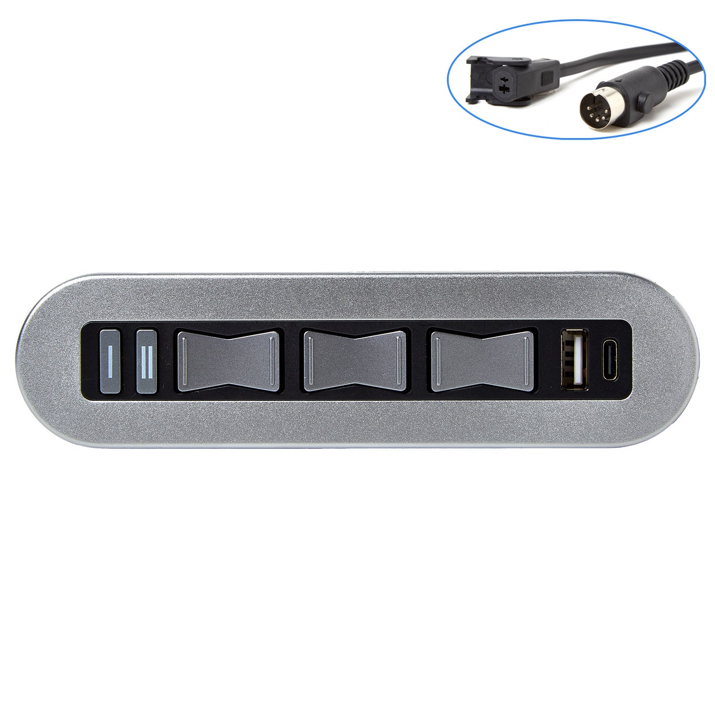eMoMo HX90TU2 8 Button Switch for Recliner Lift Chair with USB Type C Charger