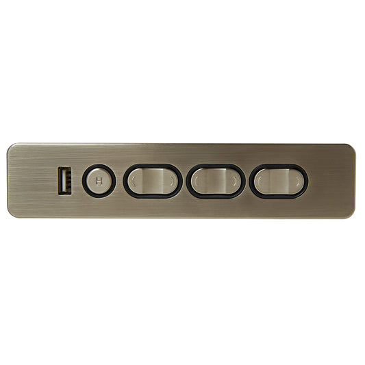 23300080X000(B) Recliner Side Switch 7 Button with USB