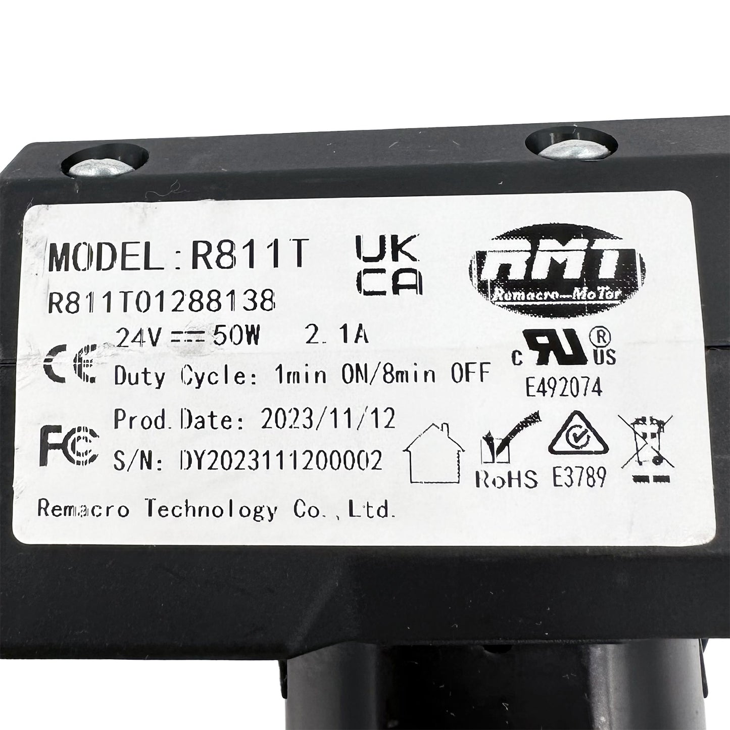 RMT R811T01288138 Linear Actuator for Recliner/Lift Chair