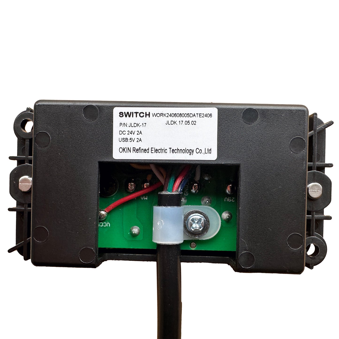 OKIN JLDK.17.05.02 Four Button Switch for Recliner Lift Chair with USB