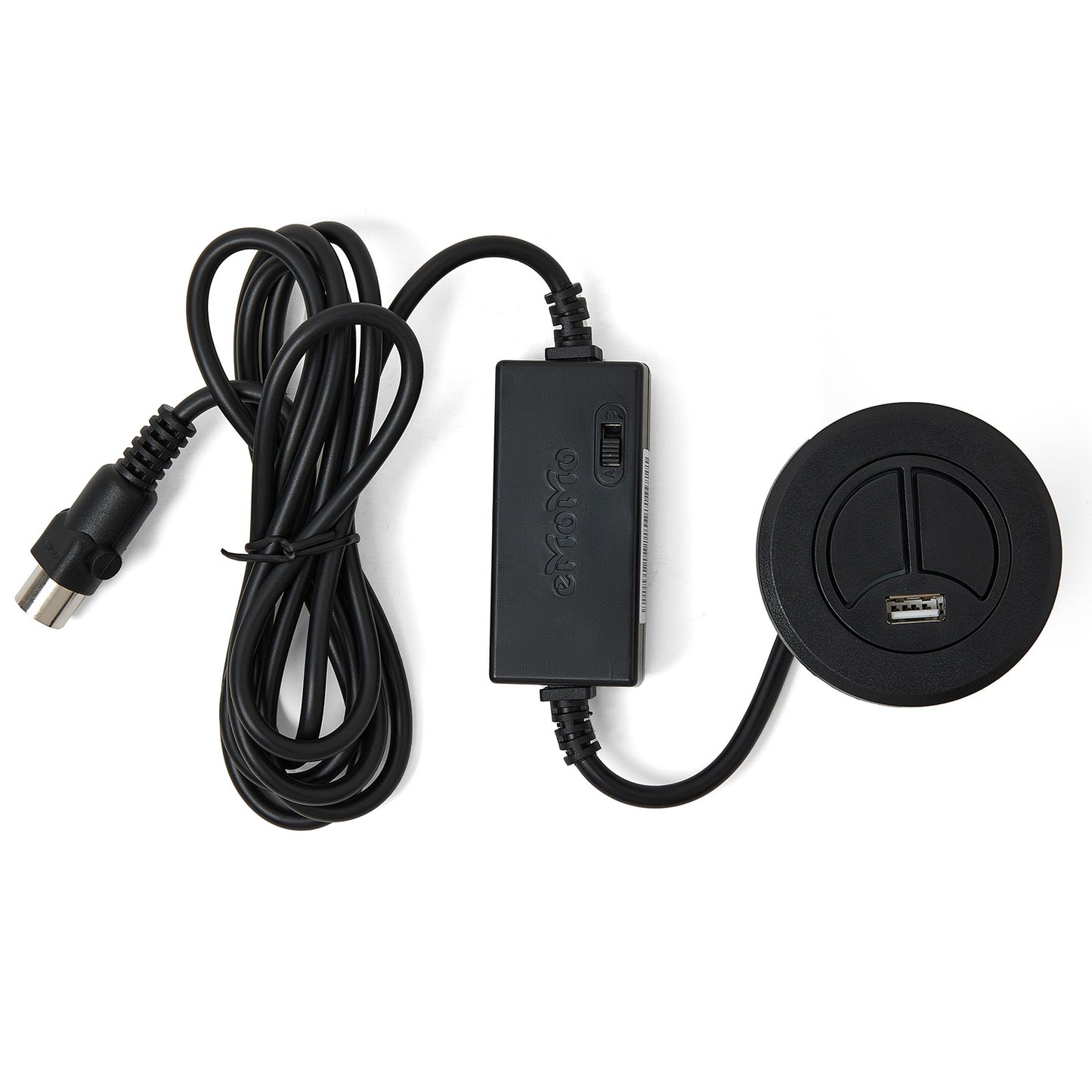 eMoMo RemoP10BLR 2 Button Fixed Switch with USB Charging Port