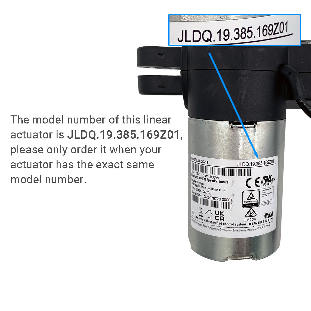 OKIN JLDQ.19.385.169Z01 Linear Actuator for Recliner/Lift Chair