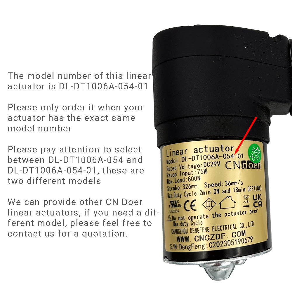 CNDOER DL-DT1006A-054-01 Linear Actuator Motor by Changzhou