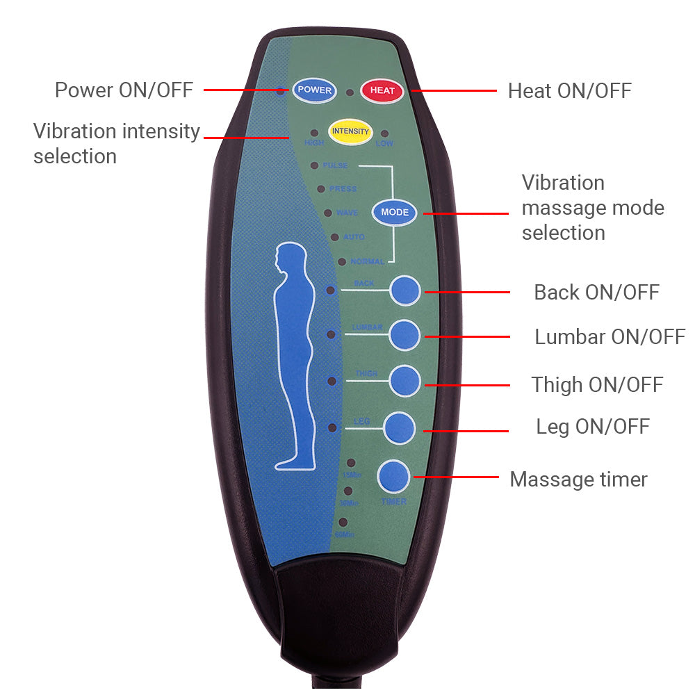 DN-03 Heat & Vibration Controller for Chairs