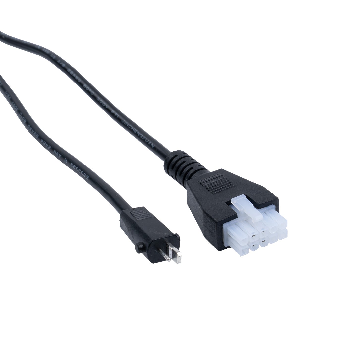 2 Pin Male to 10 Pin Male Power Input Cable for Adjustable Bed with OKIN Control Box