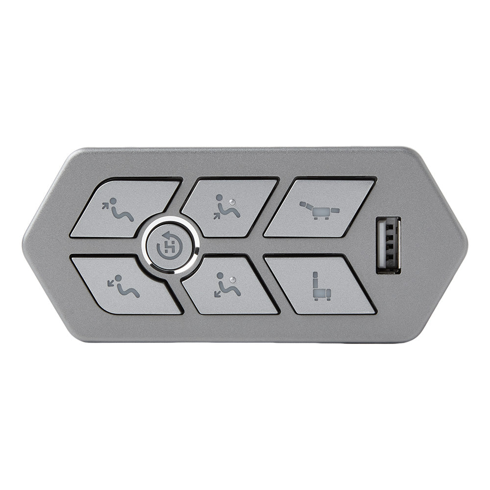 eMoMo 7 Button Switch for Sofa with iTable406TRLWD Control Panel