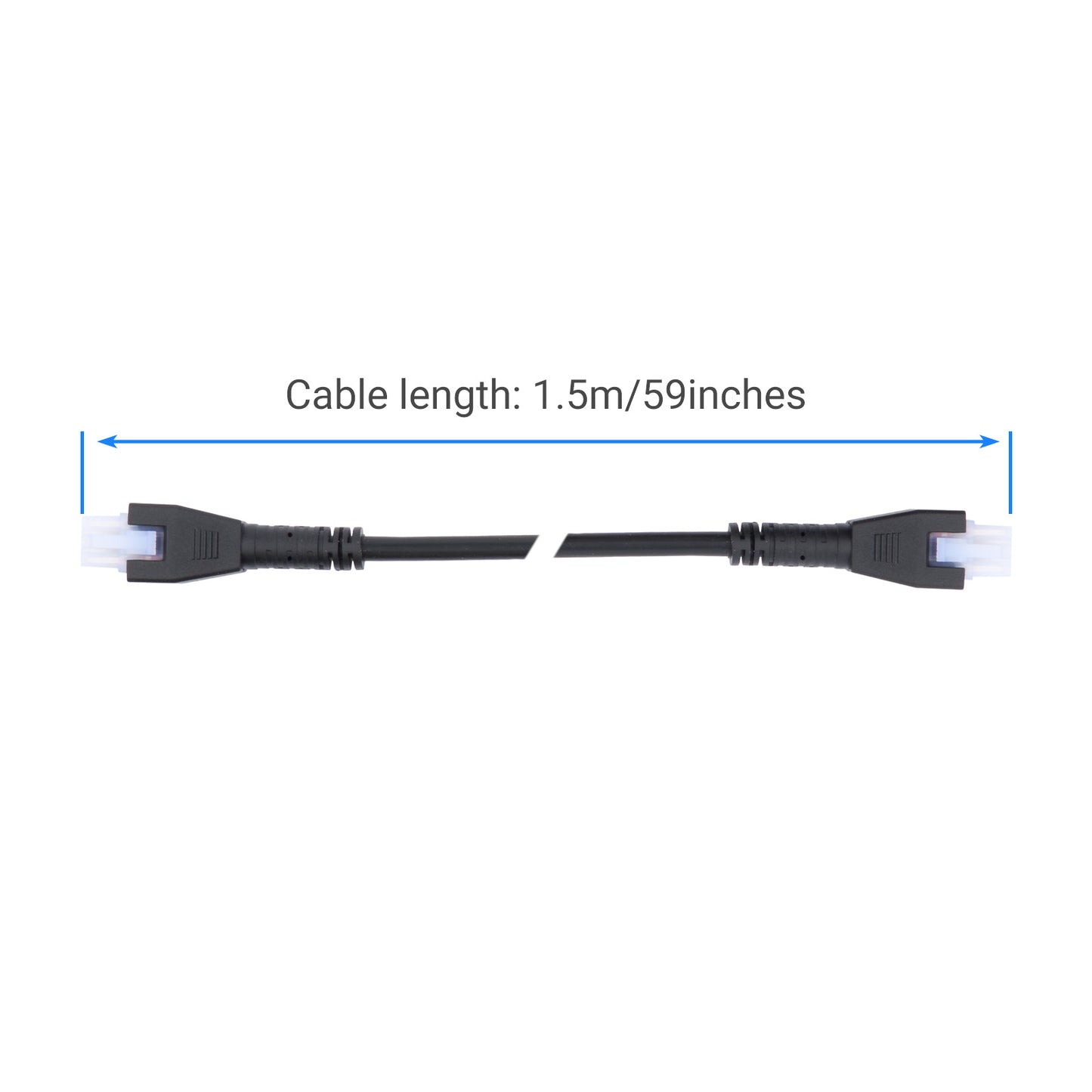 6 Pin Lifting Desk Motor to Control Box Connection Cable - 1.5m/59inches Male to Male Male to Female