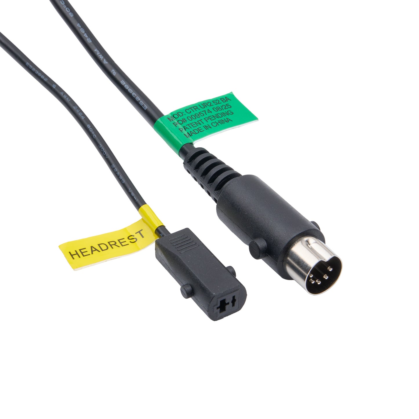 Raffel CTR UR2 52 BA 4-Button Switch & Wire Harness for Power Recliner Lift Chairs