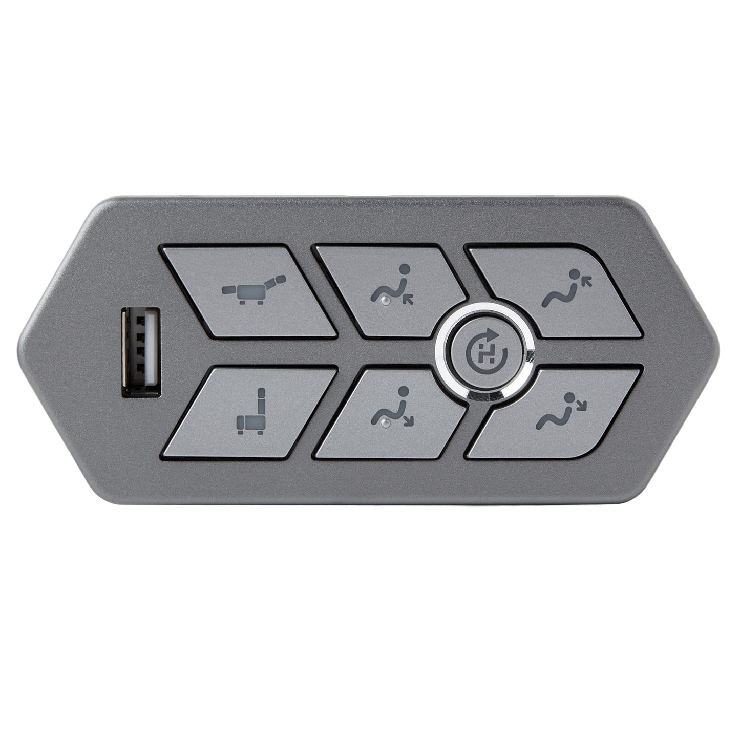 eMoMo 7 Button Switch for Sofa with iTable406TRLWD Control Panel