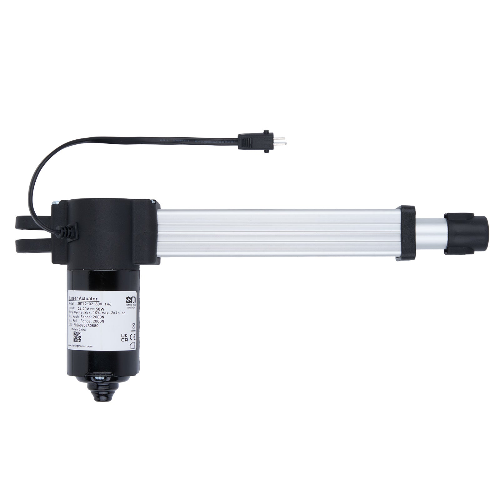 SMT12-02-300-146 Linear Actuator for Recliner/Lift Chair – Life
