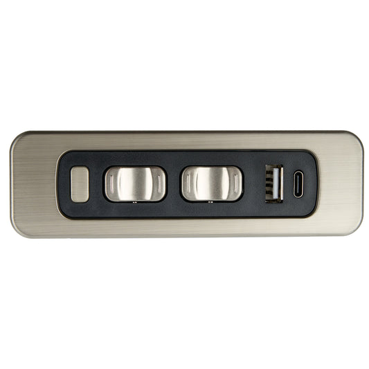 HDM-H19 Recliner Switch (P/N: 1.219.00.021C) - 5-Button Control with USB Type-C Charging