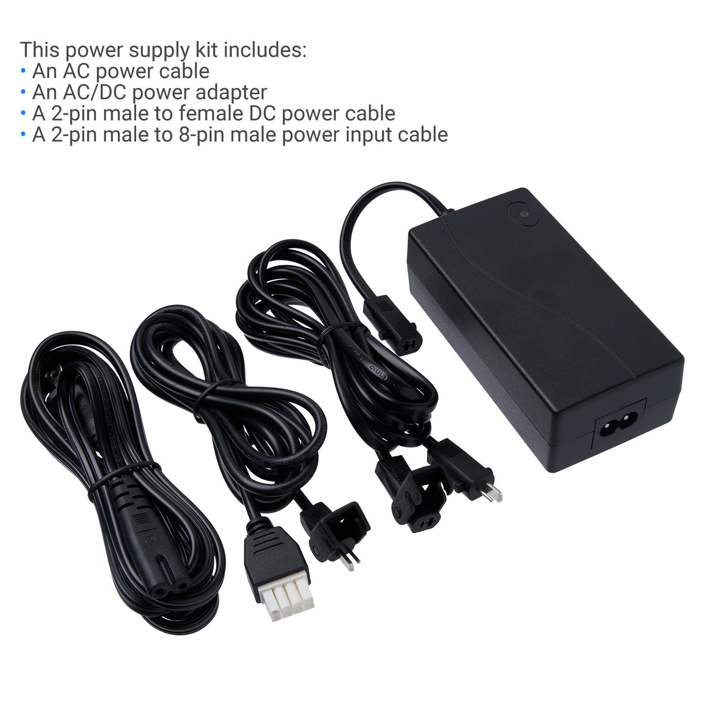 8-Pin Power Supply Kit for Adjustable Bases Compatible with OKIN