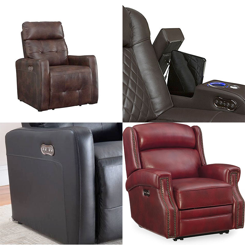 6 Buttons Control Switch for Recliner Sofa Chair with USB & LED-backlit