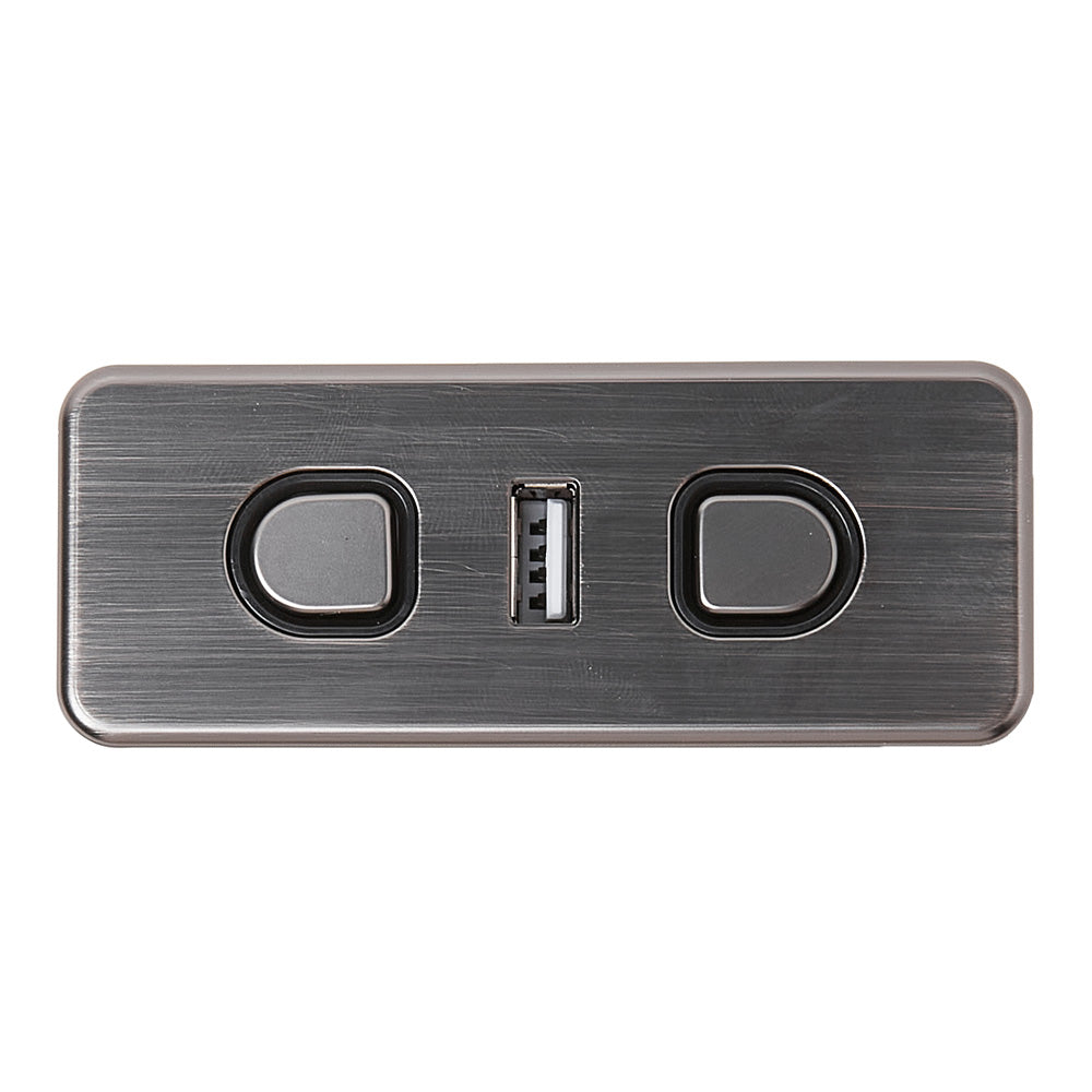 RMT WPS2C10036 2 button Switch W/ USB Backlit for Recliner/Lift Chair