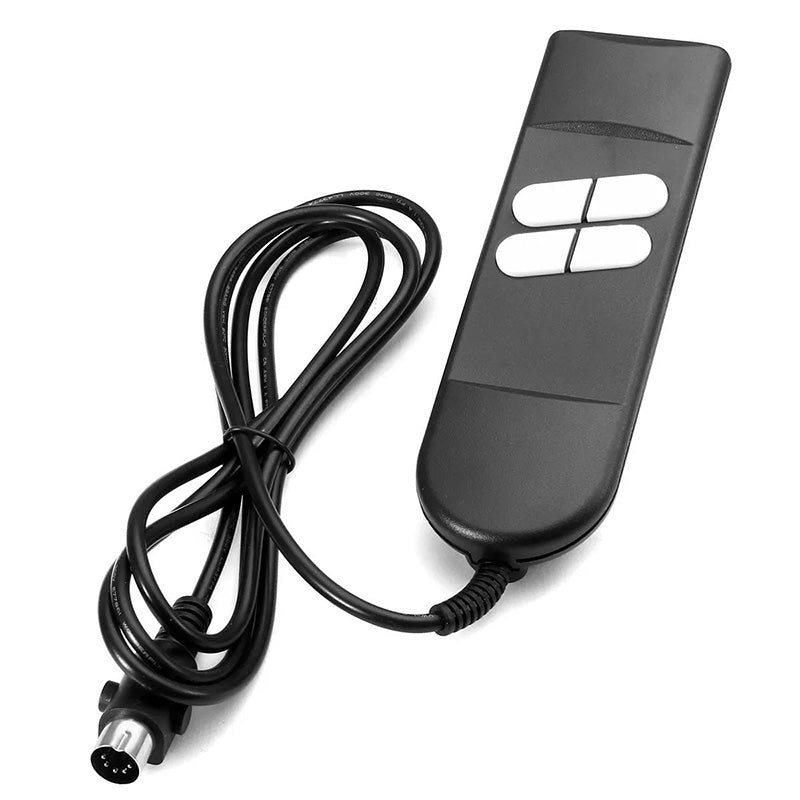 Universal 4 Buttons 5 Pin Remote Controller for Lift Chair Sofa Power Recliner
