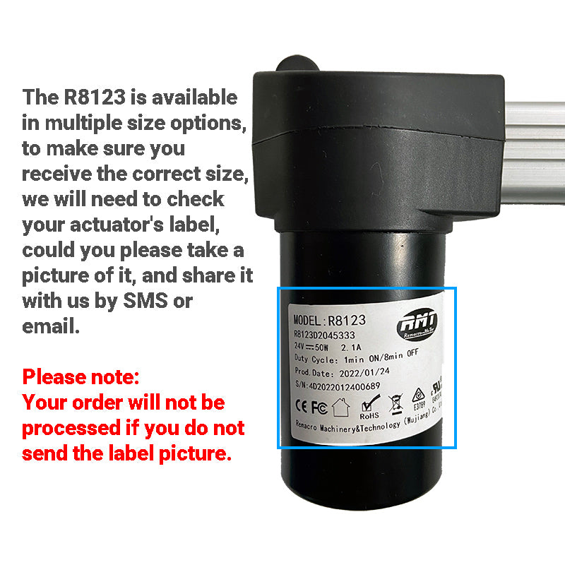 RMT R8123 Linear Actuator Remacro Motor