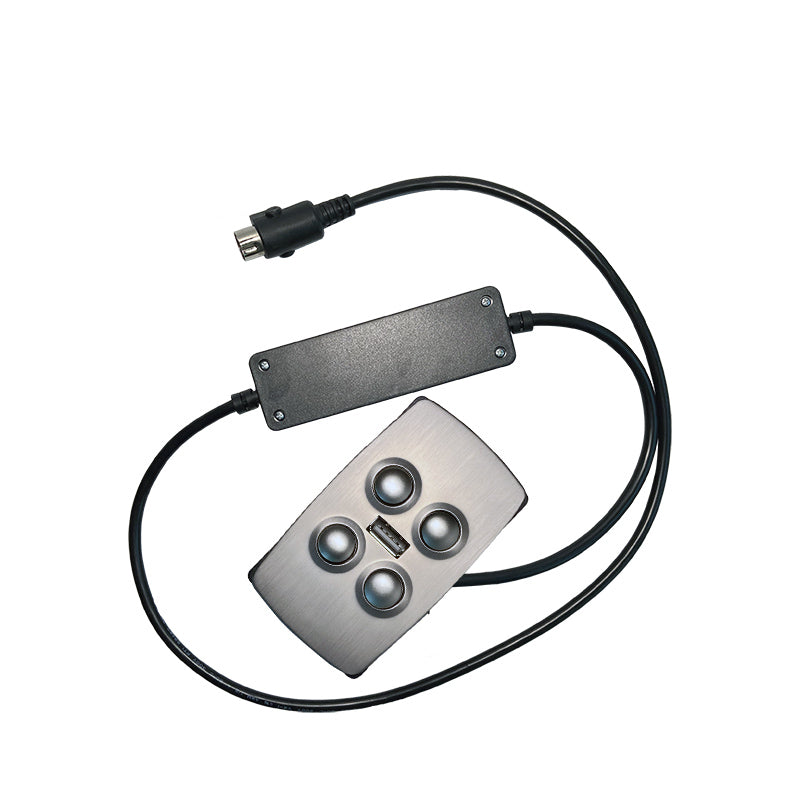 Mulin MLSK15-C2(L) Switch 4 Button Controller with USB for Recliner Lift Chair Couch etc.