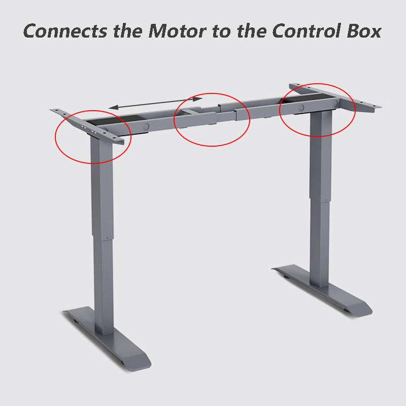 6 Pin Lifting Desk Motor to Control Box Connection Cable - 1.5m/59inches Male to Male Male to Female