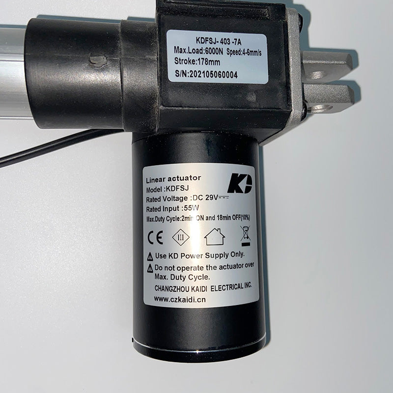 KDFSJ-403-7A Kaidi Linear Actuator for Power Recliner Lift Chairs Motor Replacement