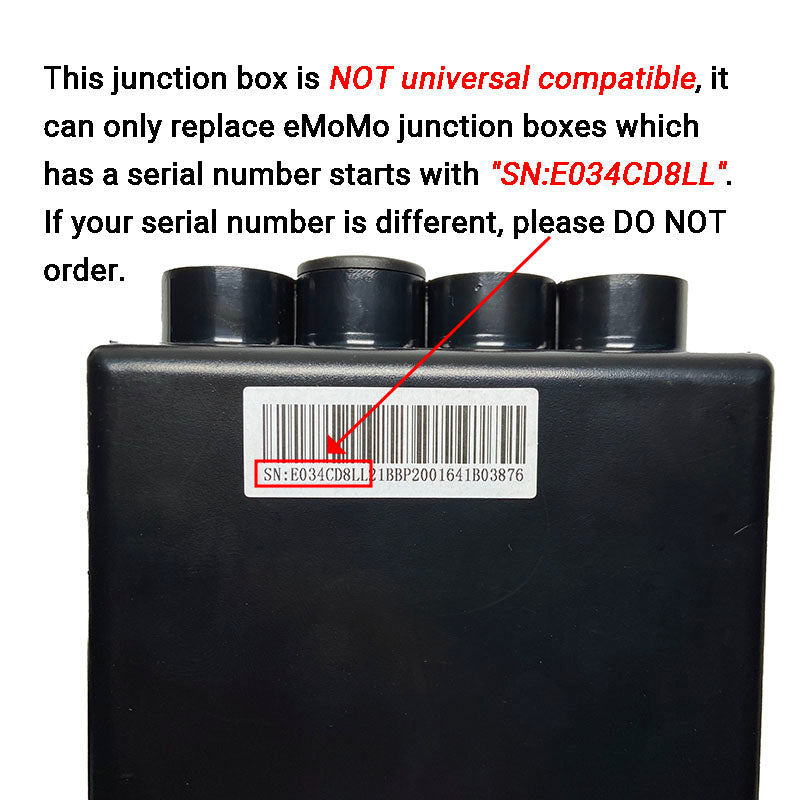 eMoMo SN:E034CD8LL Junction Box for Recliner Lift Chair