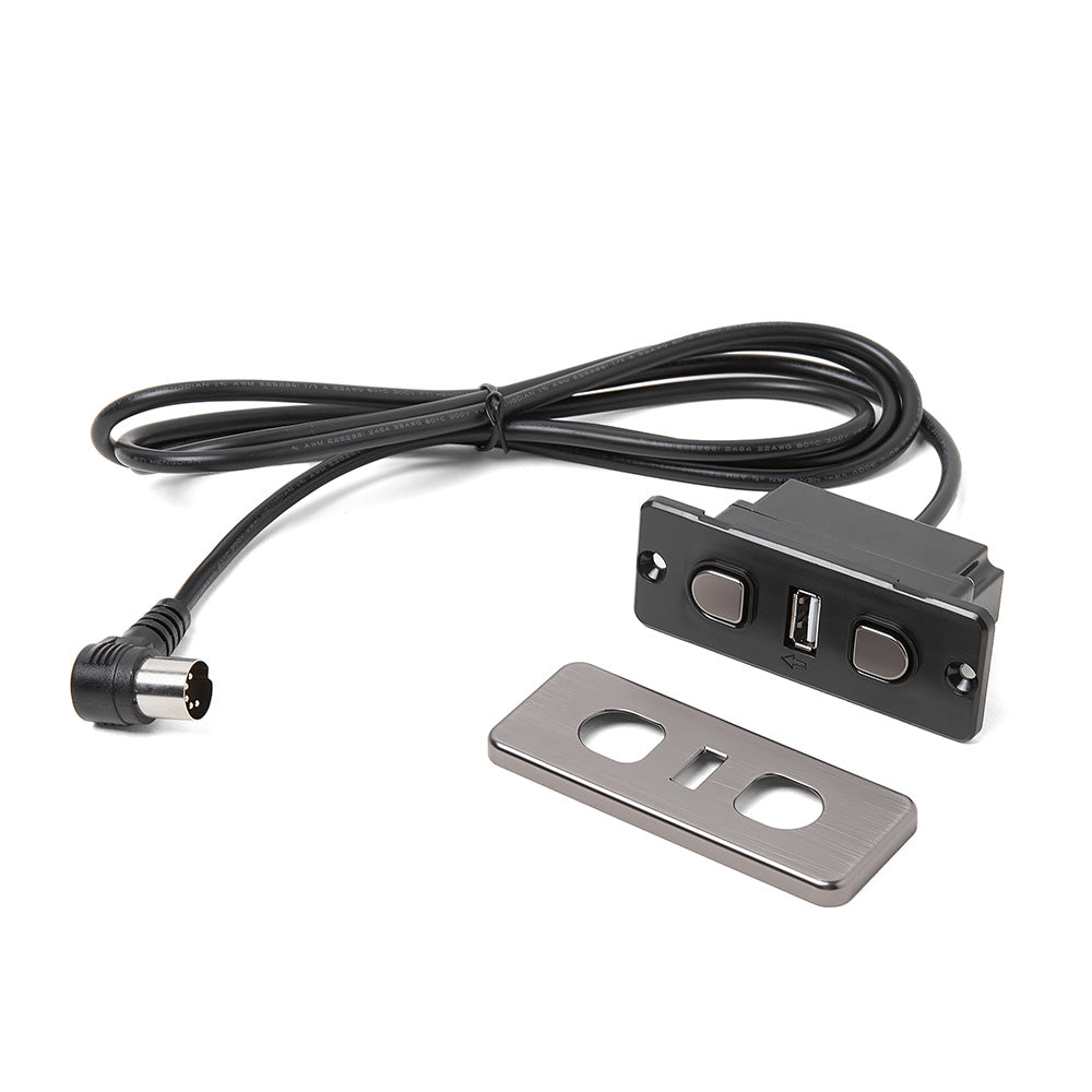 RMT WPS2C10036 2 button Switch W/ USB Backlit for Recliner/Lift Chair