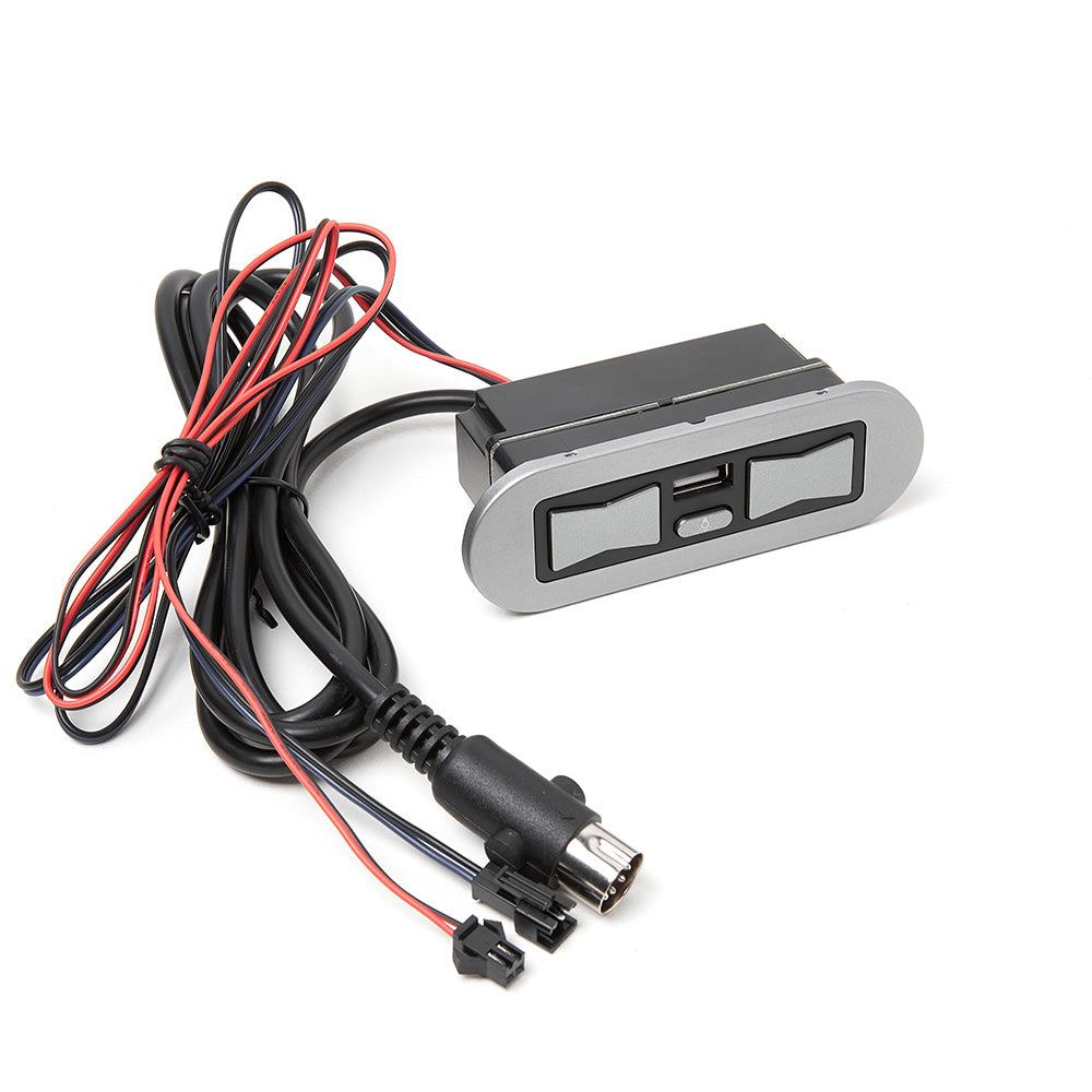 eMoMo HX90C2LUC/HX90C2LUCN Switch 3 Button 2 Plug With USB Port for Lift Chair and Power Recliner