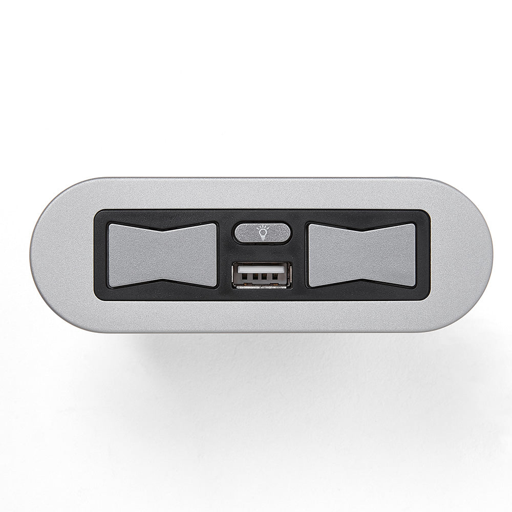 eMoMo HX90C2LUC/HX90C2LUCN Switch 3 Button 2 Plug With USB Port for Lift Chair and Power Recliner