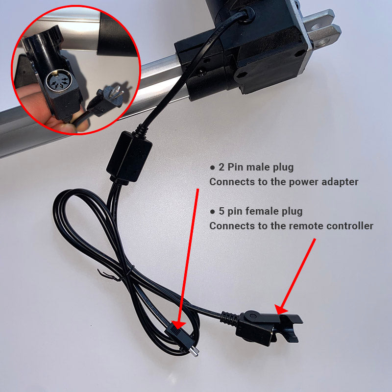 Kaidi KDFSJ-190-5-1 Linear Actuator for Power Recliner Lift Chair