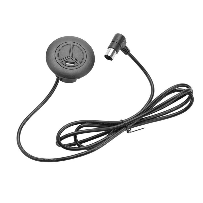 Universal Fixed 2 Button Remote Controller for Recliner Sofa with USB Charger & LED Light Round Shape