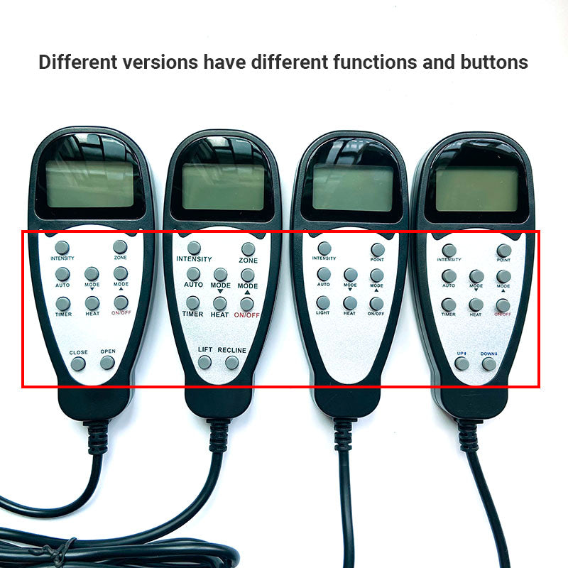 eMoMo NHX03 Massage Remote Controller for Power Recliner or Lift Chair