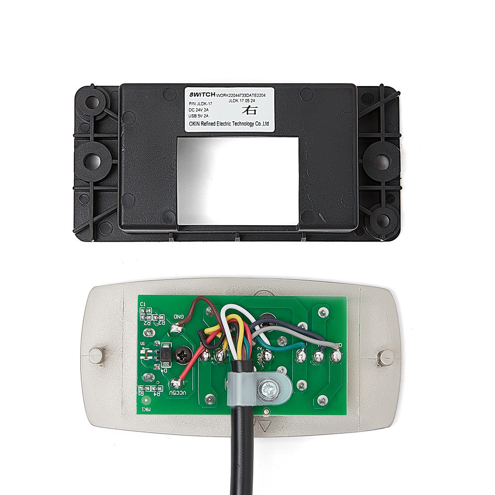 OKIN JLDK.17.05.24 Switch for Recliner Lift Chair 4 Buttons 5 Pin With USB