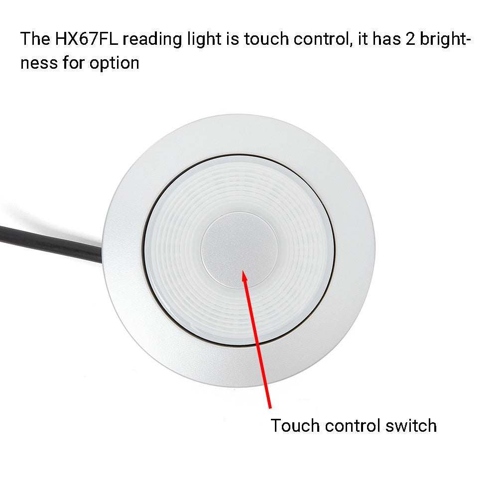 eMoMo HX67FL Adjustable Reading Light