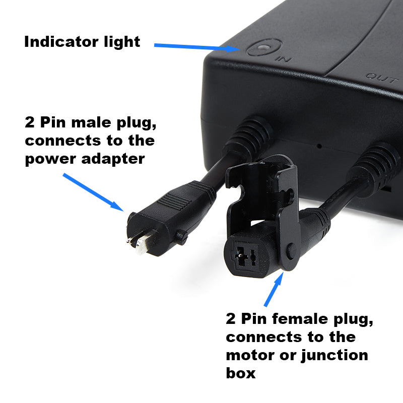 Universal Recliner Battery Pack 24V/29V 1800mAh Rechargable