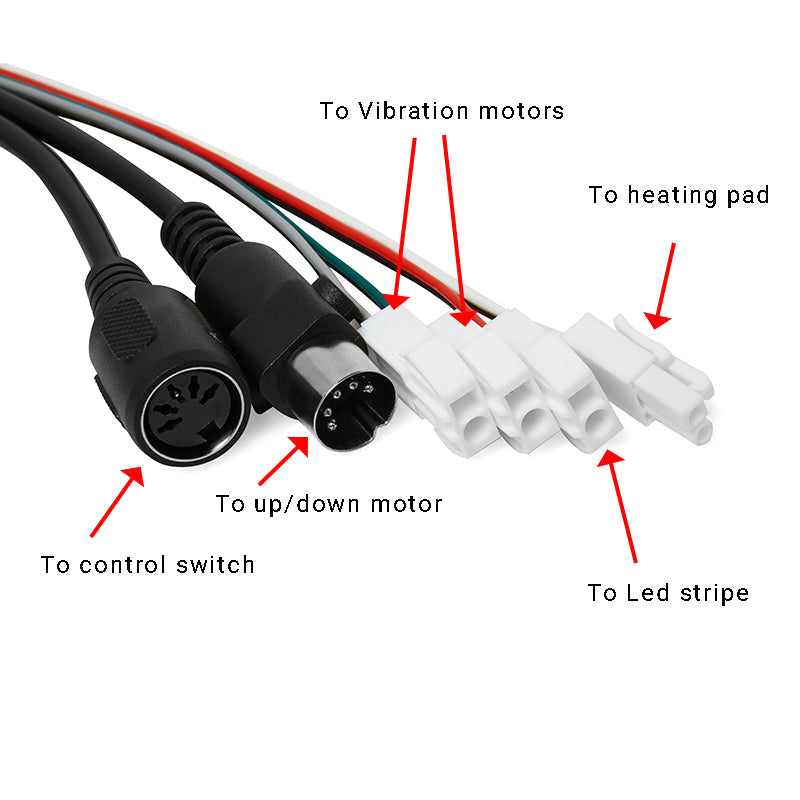 eMoMo K2024HL/K2024HL(S) Junction Box/Control Box for Recliner/Home Theater Chair
