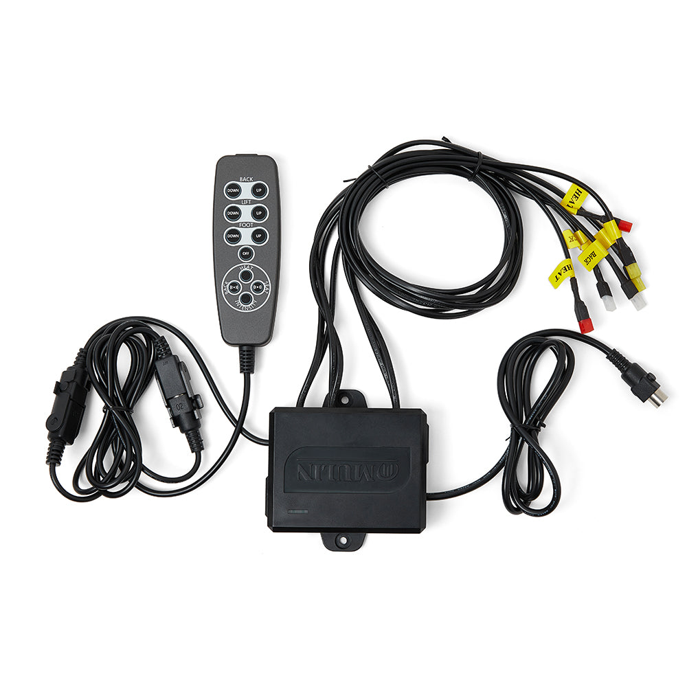 HR91-D-HV-WS-27SL2-5-01 Remote Controller for Recliner Chairs 11 Buttons 8 Pin Plug W/ Control Box